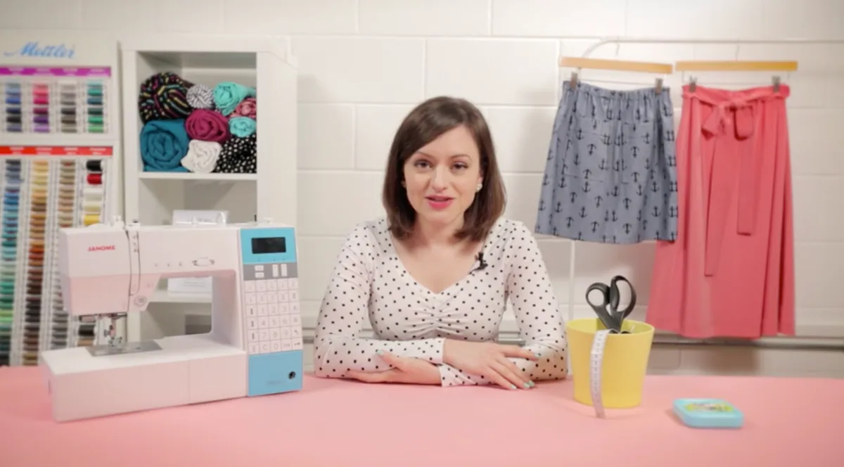 How to sew skirts online sewing class