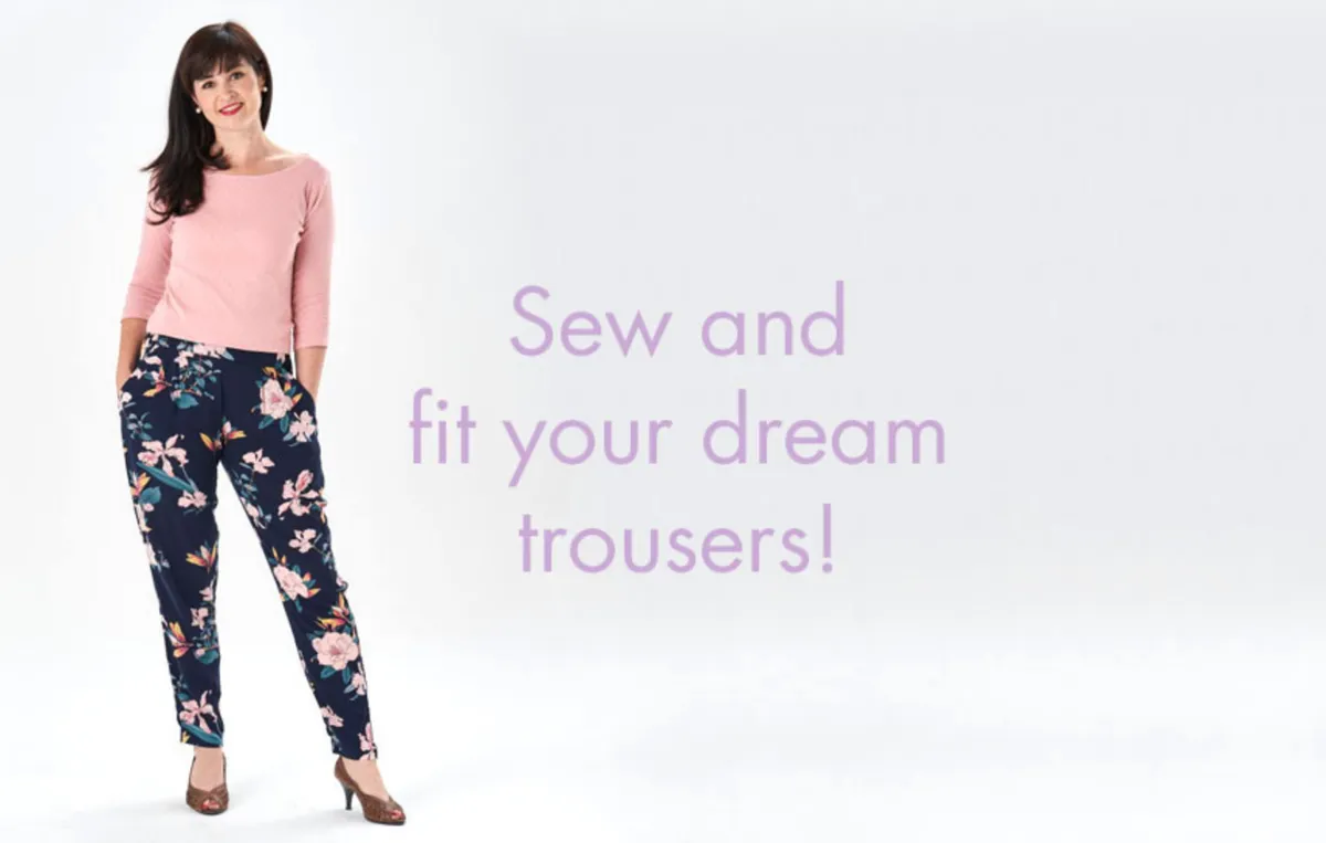 Online sewing course how to sew trousers