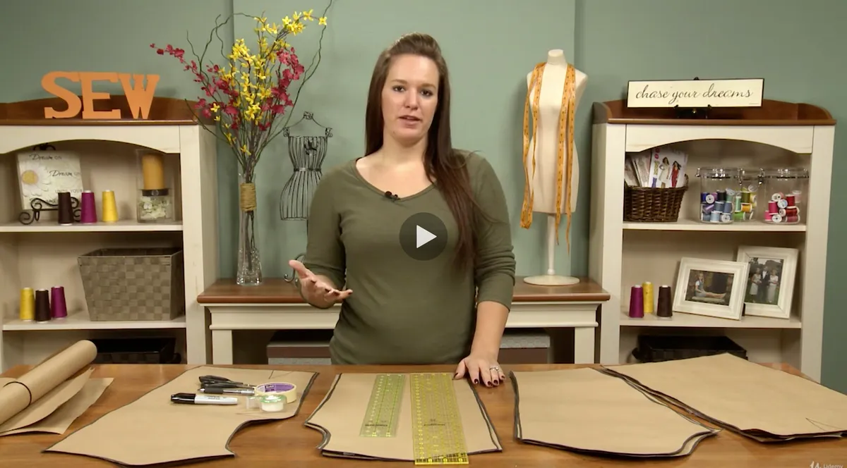 Sewing pattern alternations online sewing course