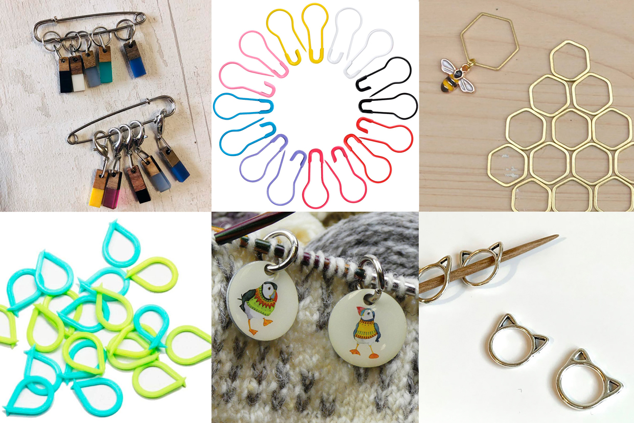 Best stitch markers for knitting and crochet - Gathered
