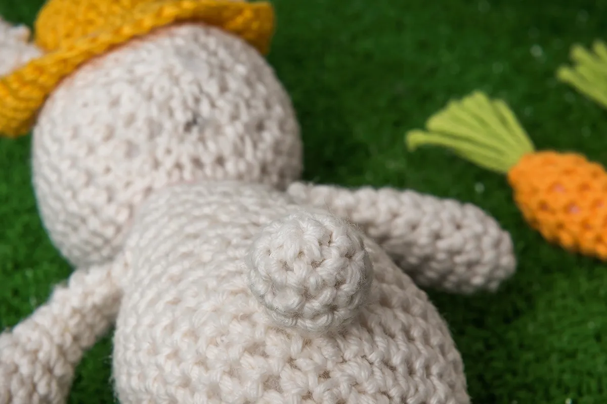 crochet bunny pattern details