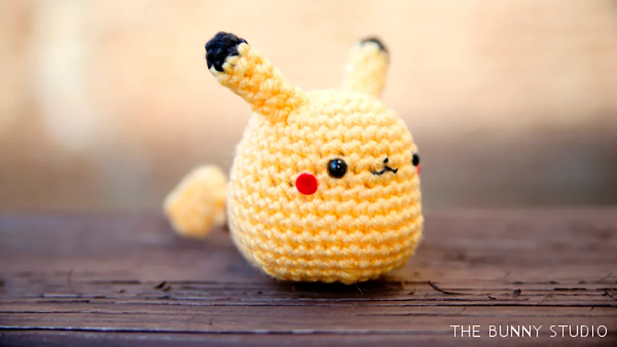 free pikachu amigurumi crochet pattern