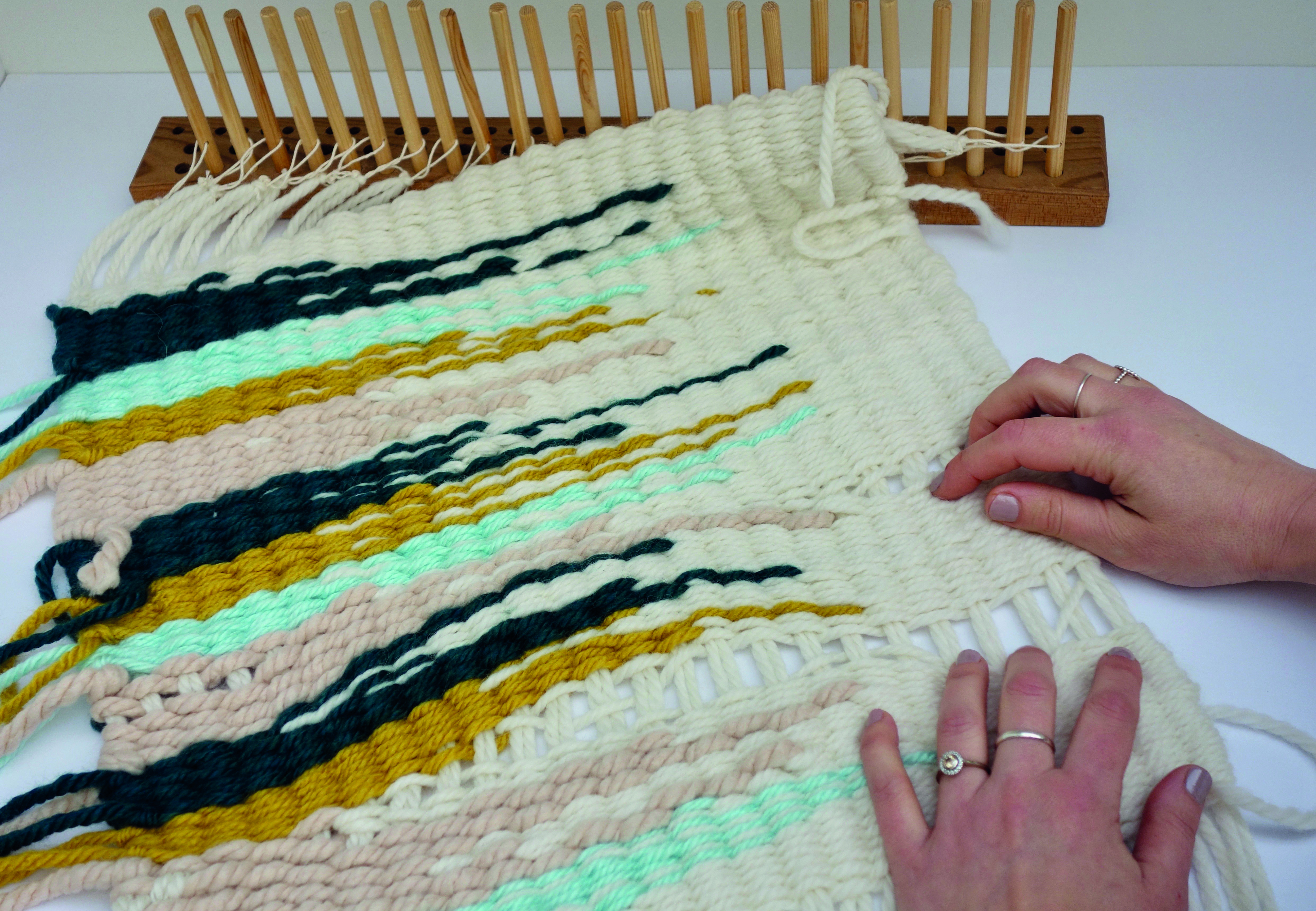 tapestry weaving Step_9
