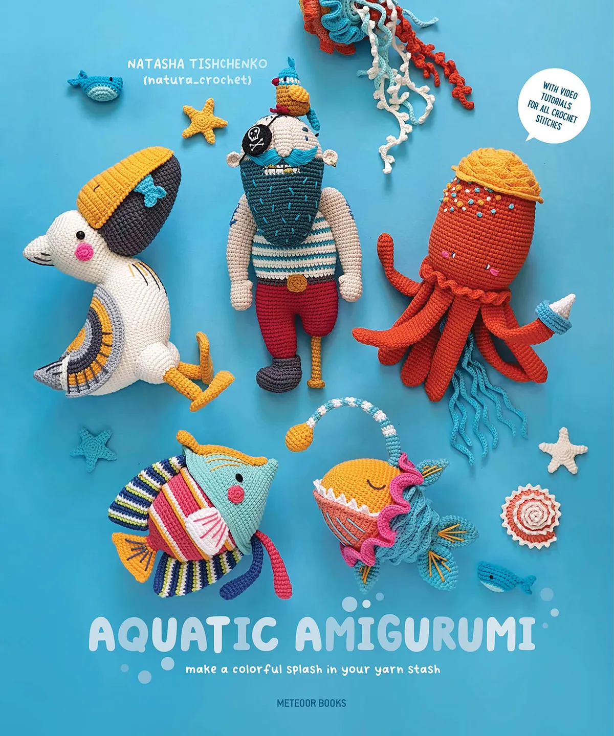 Aquatic adventures amigurumi book