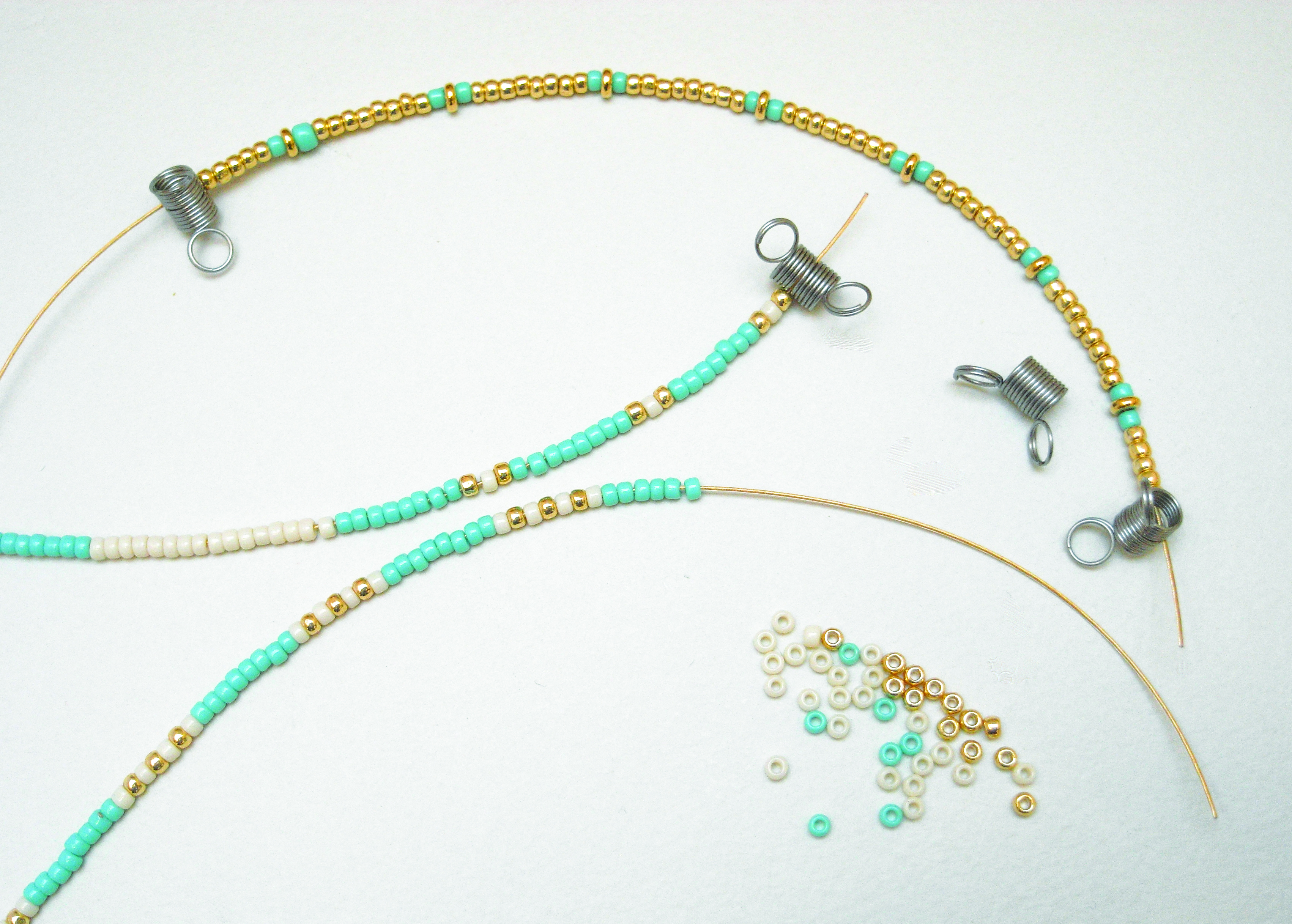 How to make seed bead bracelets