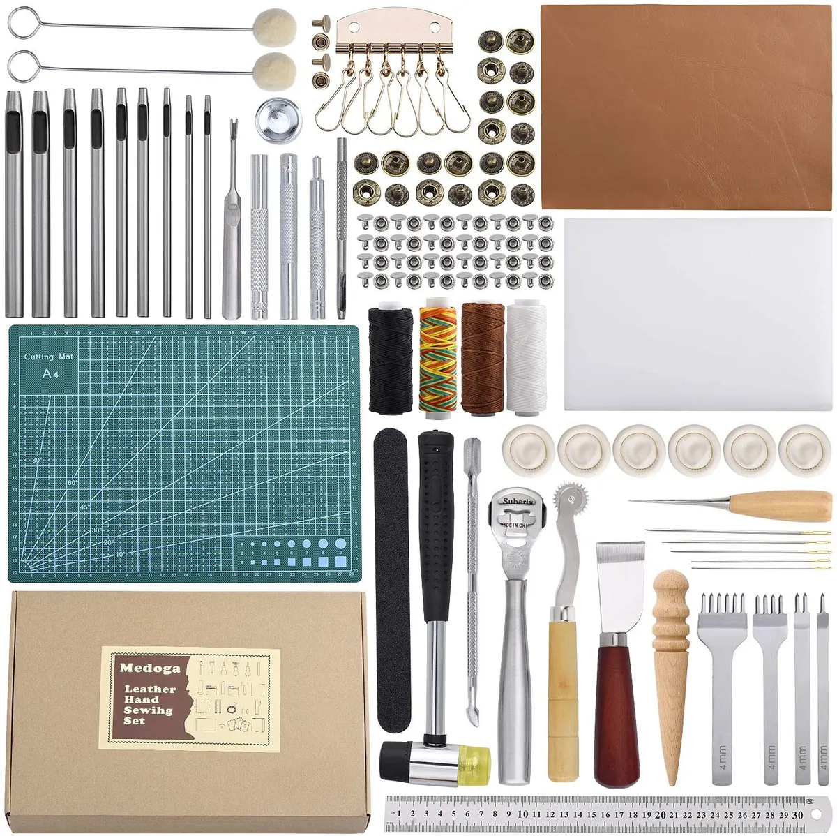 Leather working tools starter kit