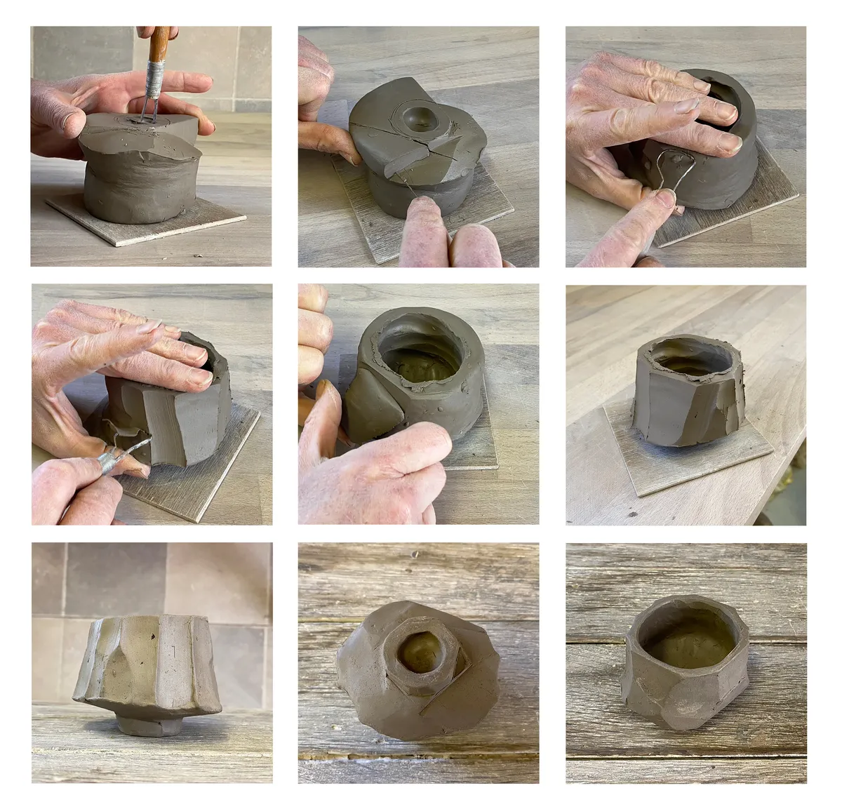 DIY Pottery Clay For wheel throwing, hand building and pinch