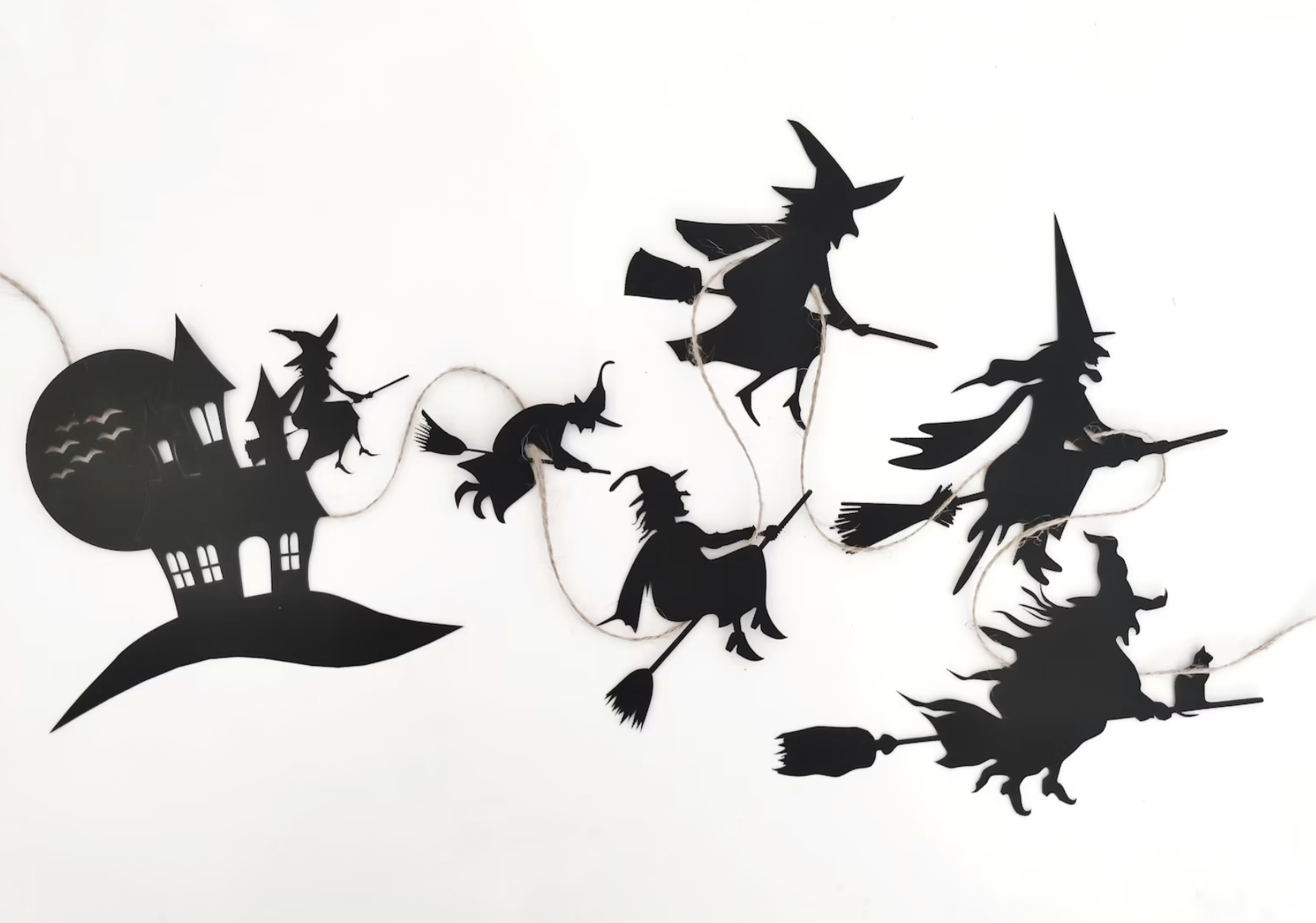 Witches Halloween garland