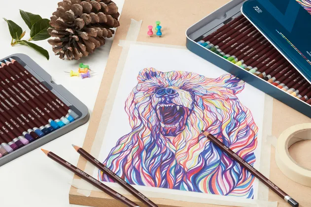 Best colouring pencils – Derwent Coloursoft