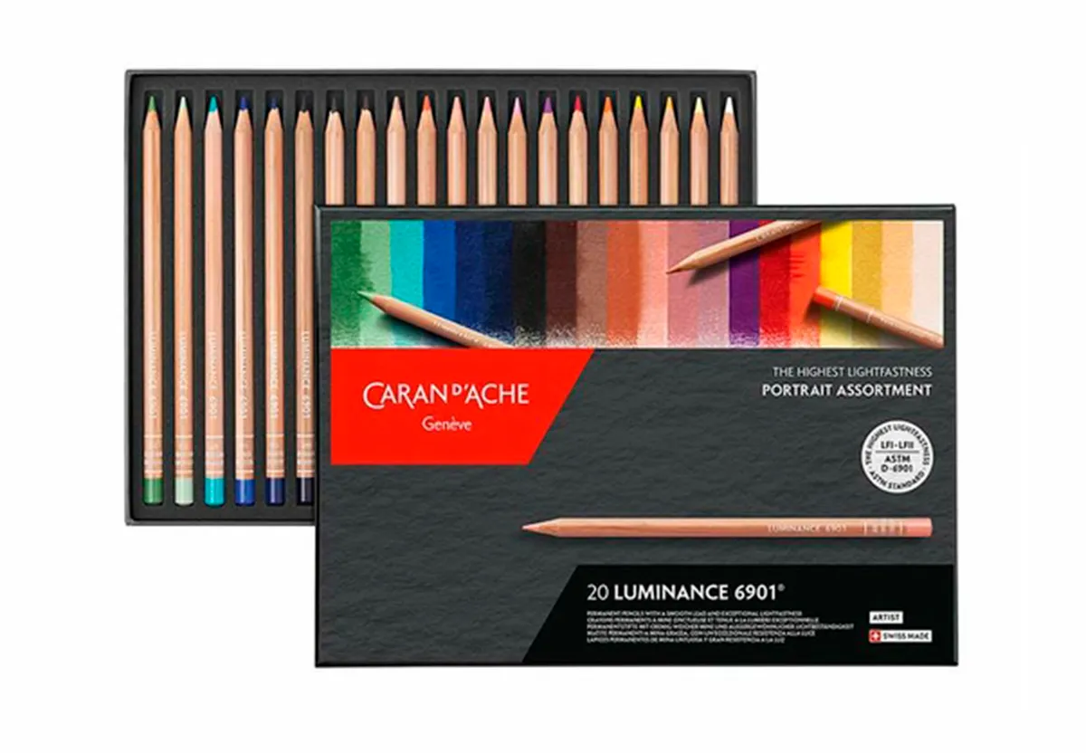 Caran d'Ache Luminance colouring pencils