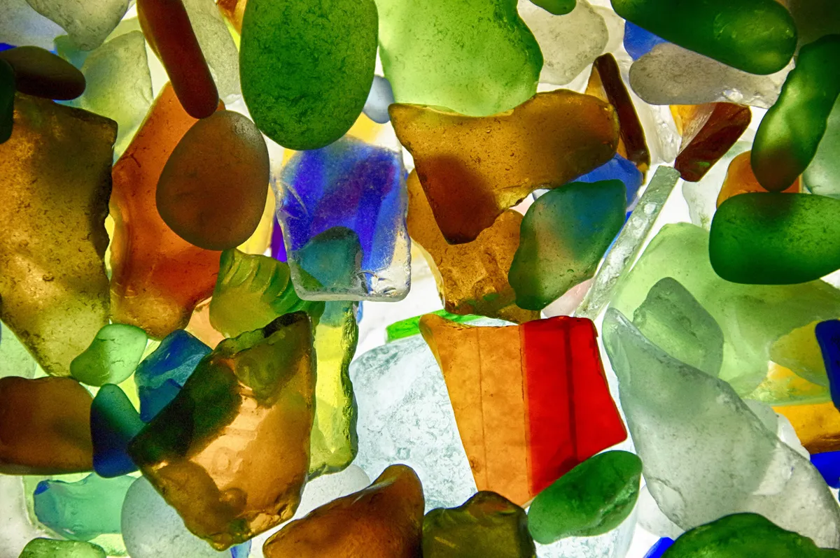 Colourful Sea Glass