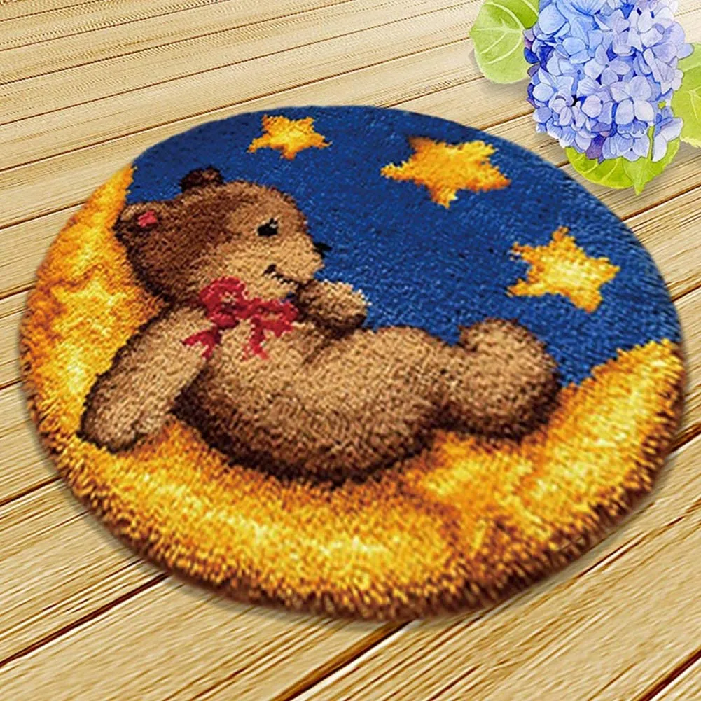 rug making kit - bear