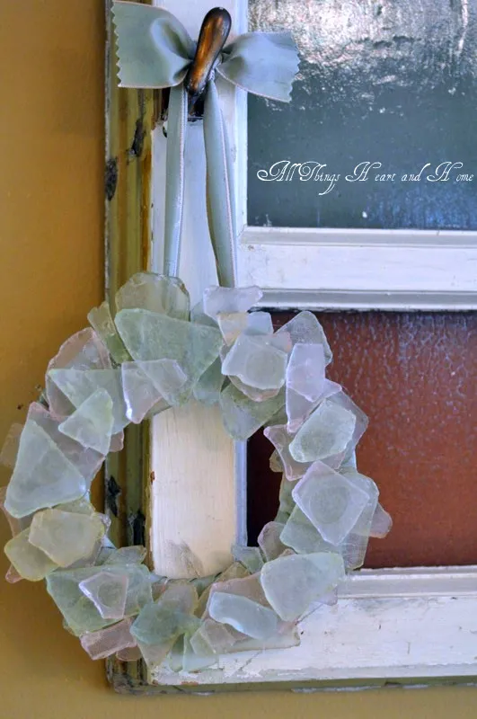 6 Projects Using Sea Glass - diy Thought