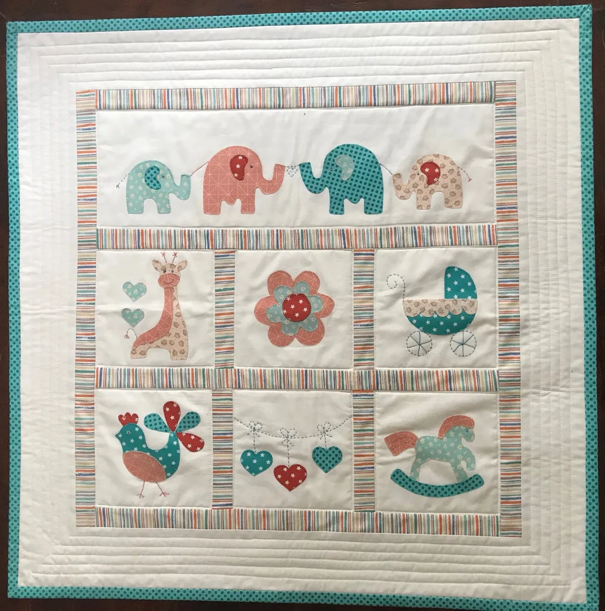 Baby & Kids Wall Hanging Patterns - Art Panel Quilt Pattern
