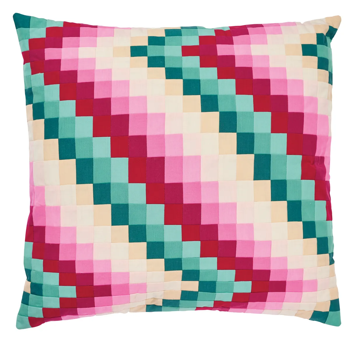 Bargello patchwork cushion tutorial