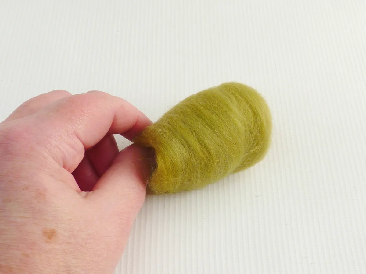 Beginners guide to needle felting step 1