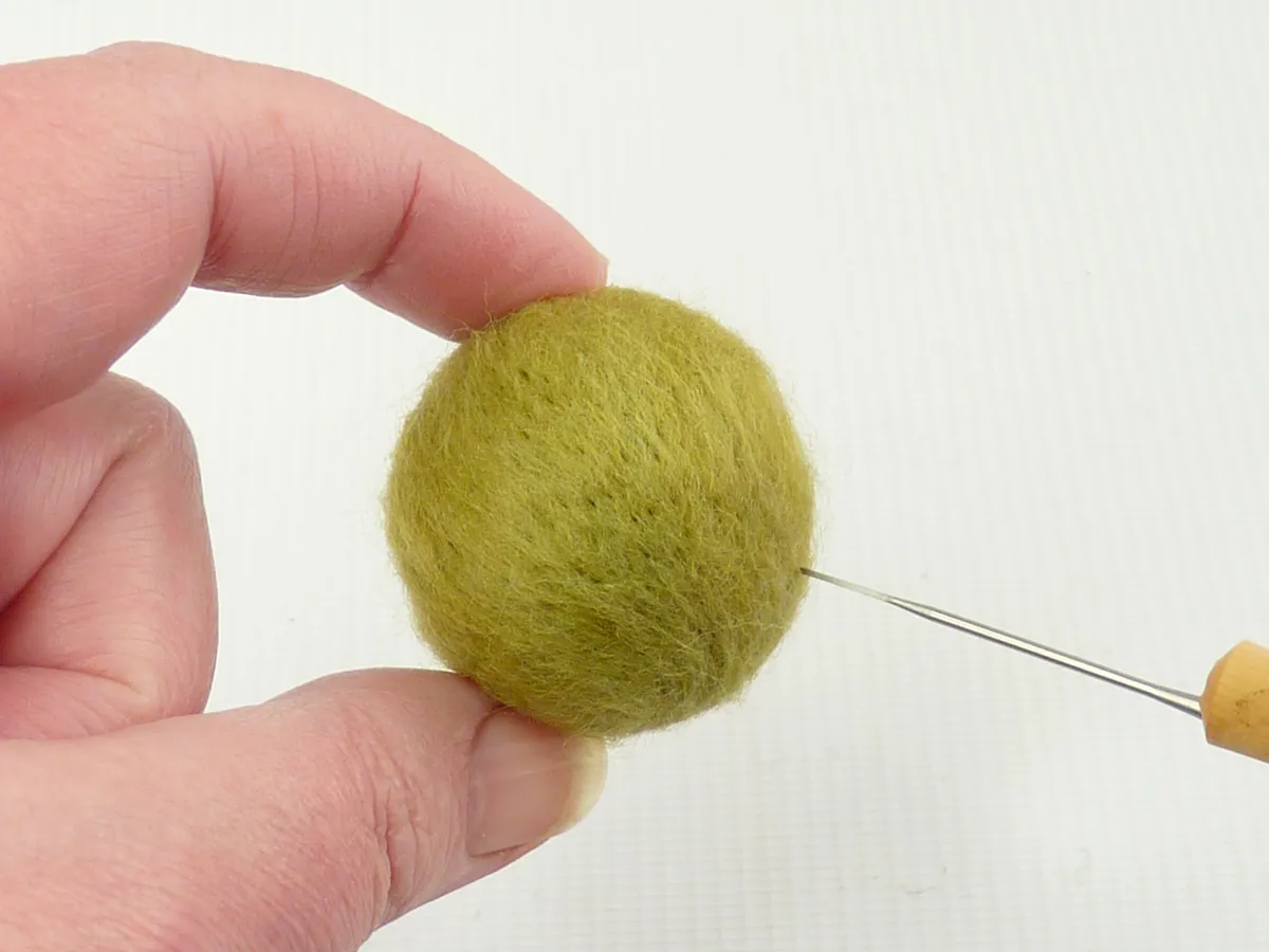 Beginners guide to needle felting step 7