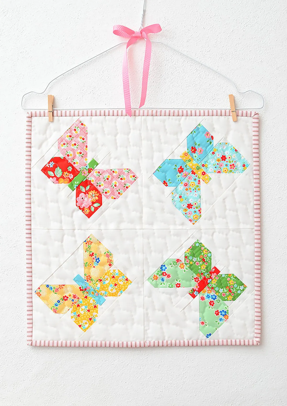 Butterfly quilt pattern