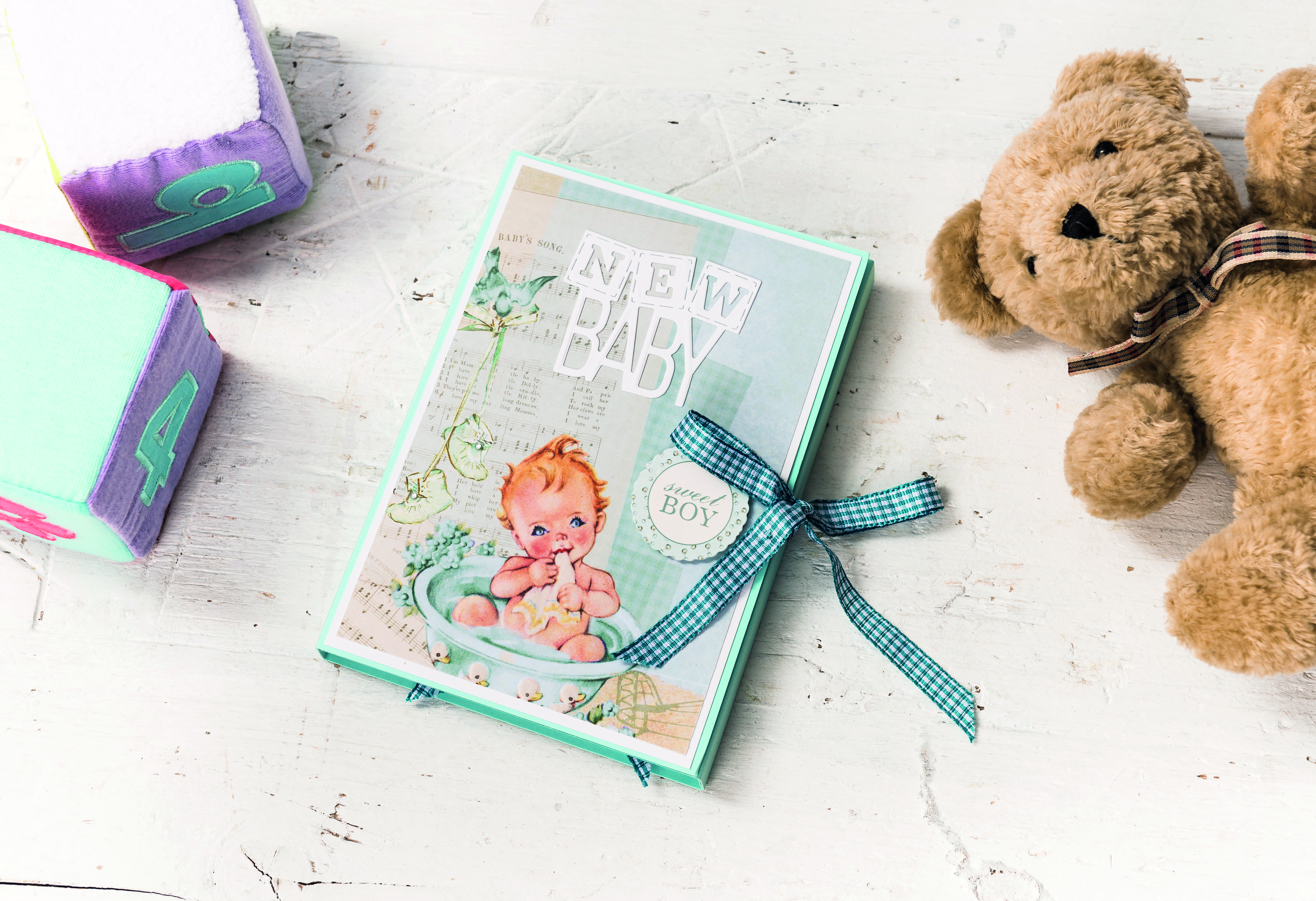 How to make a baby album or baby memory book