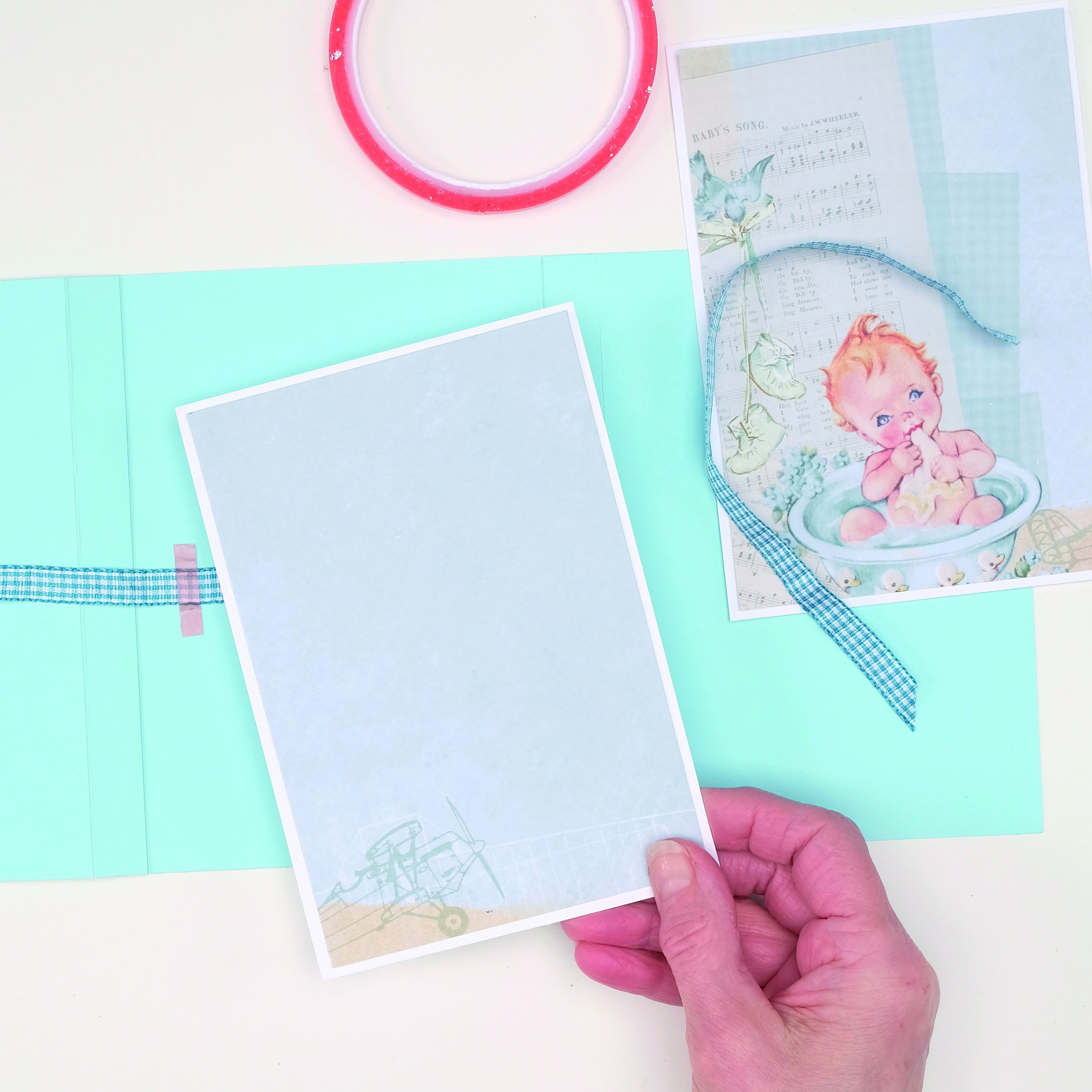 How to make a baby album or baby memory book