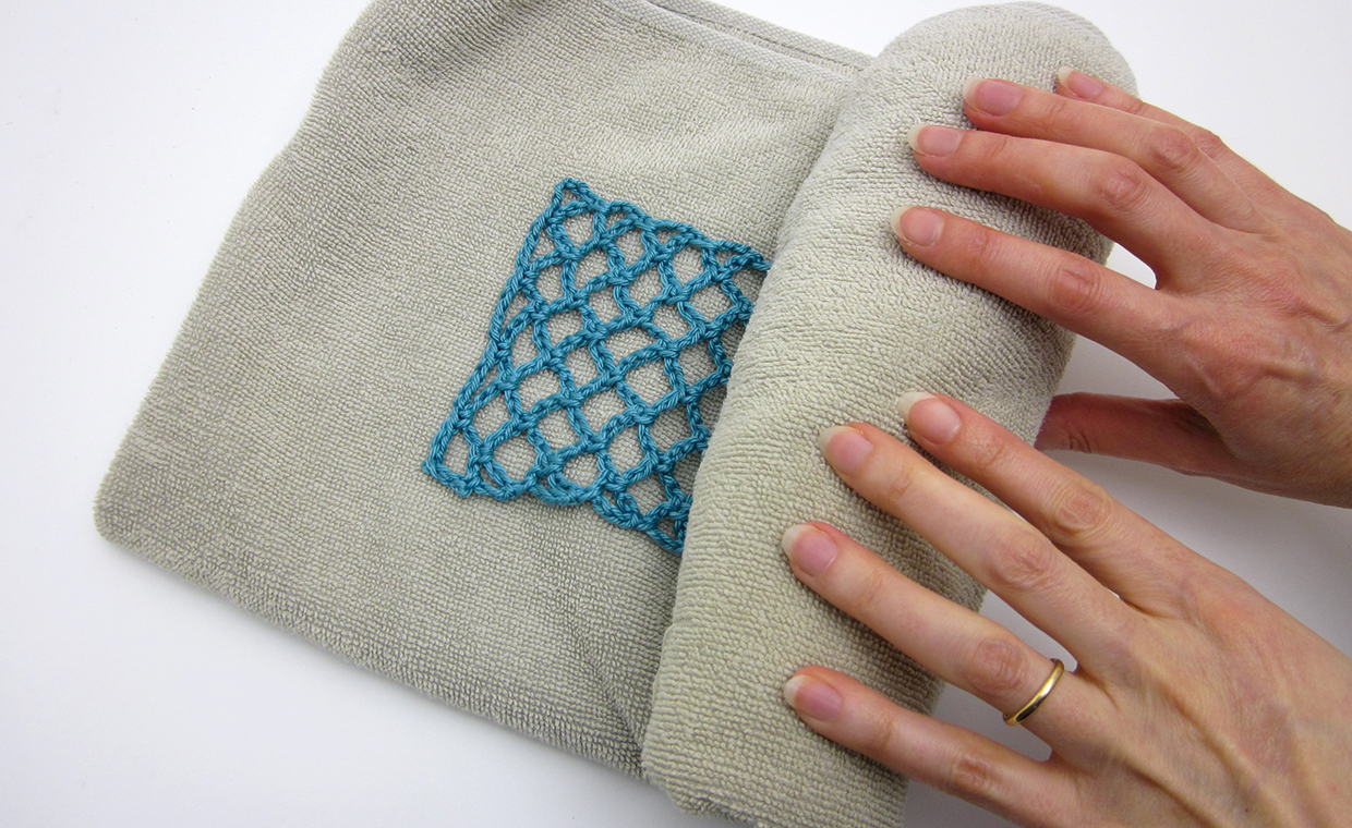 How_to_block_crochet_towel