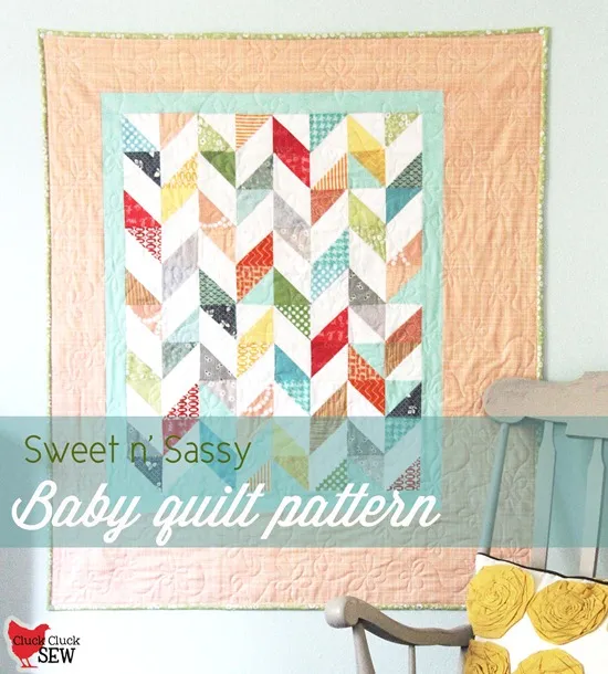 Sweet n sassy baby quilt pattern