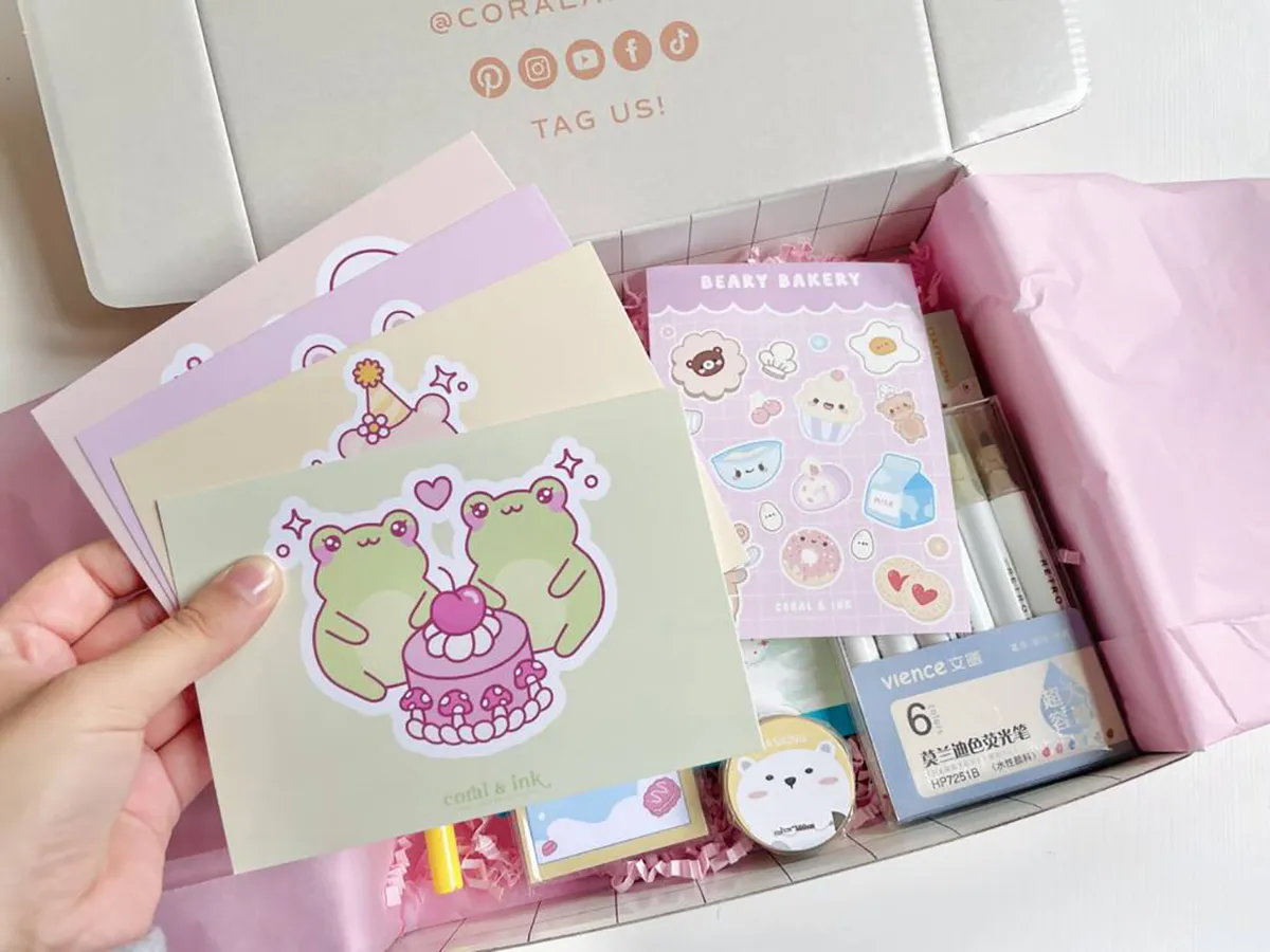 The Happy Mail Stationery Subscription Box