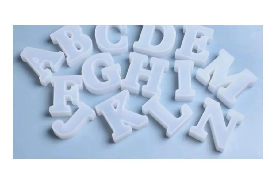 alphabet moulds