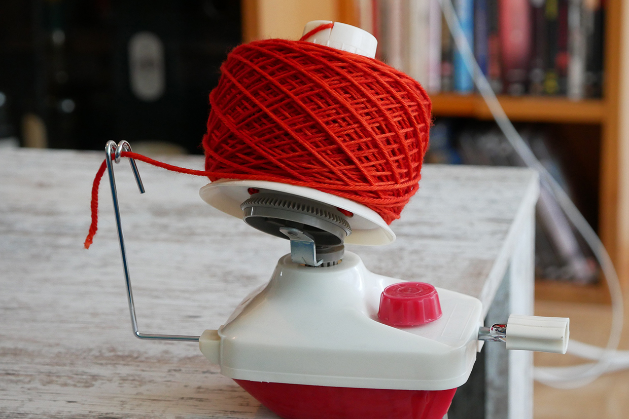 Etcokei Electric Yarn Ball Winder for Crocheting & Knitting, Large