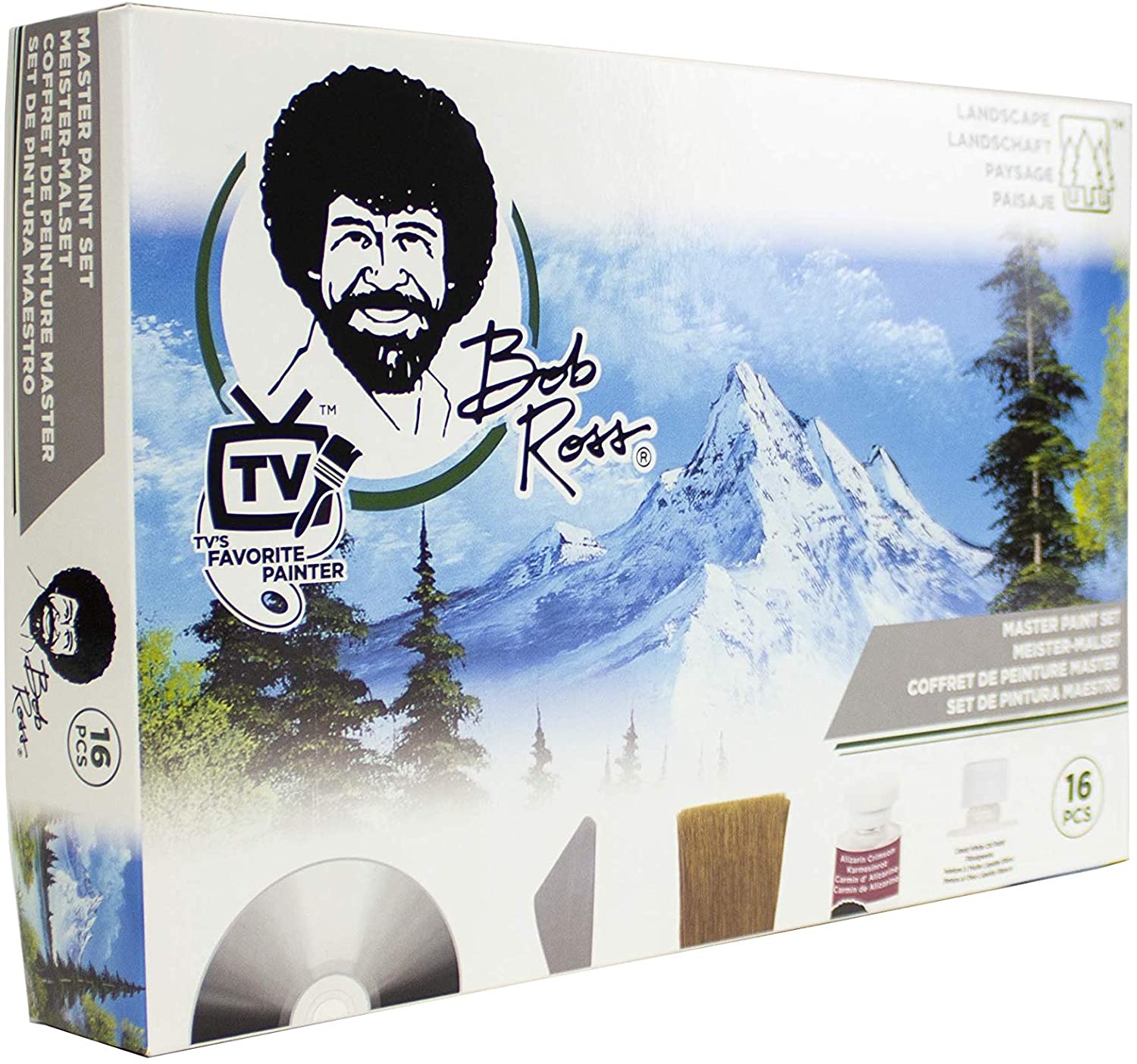 All You Need to Paint Like Bob Ross