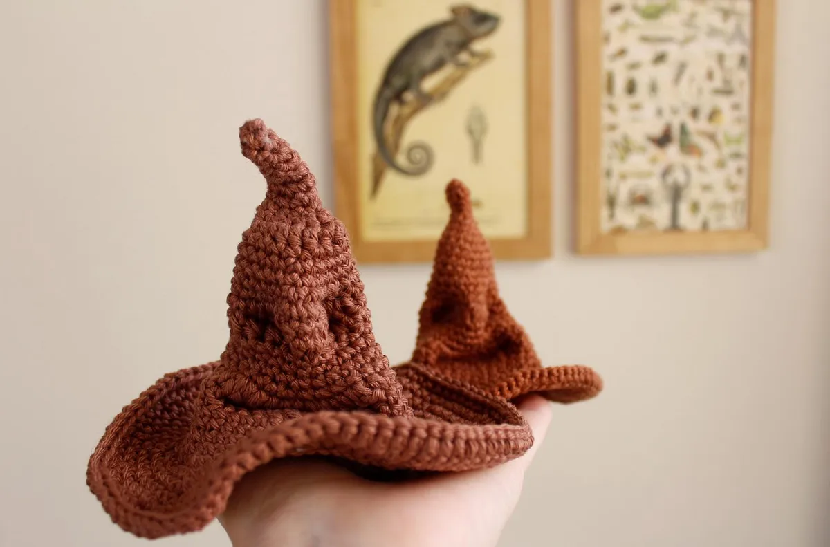 Harry Potter Crochet pattern sorting hat