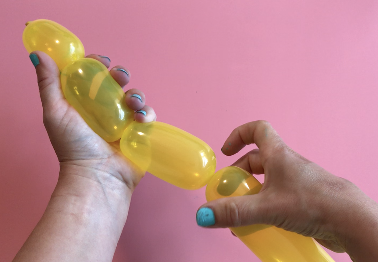 How to make a balloon dog for beginners step 3