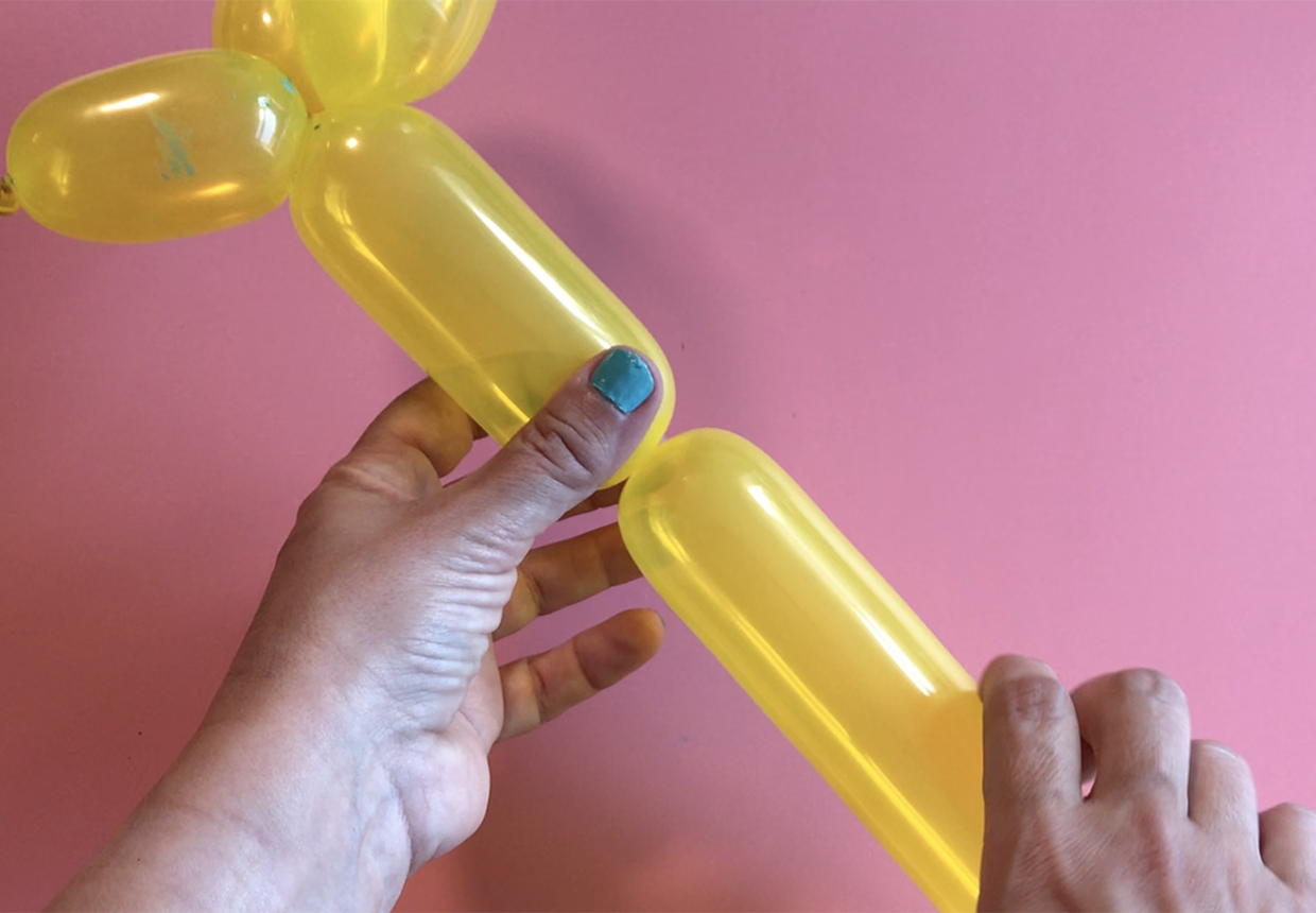 How to make a balloon dog for beginners step 7