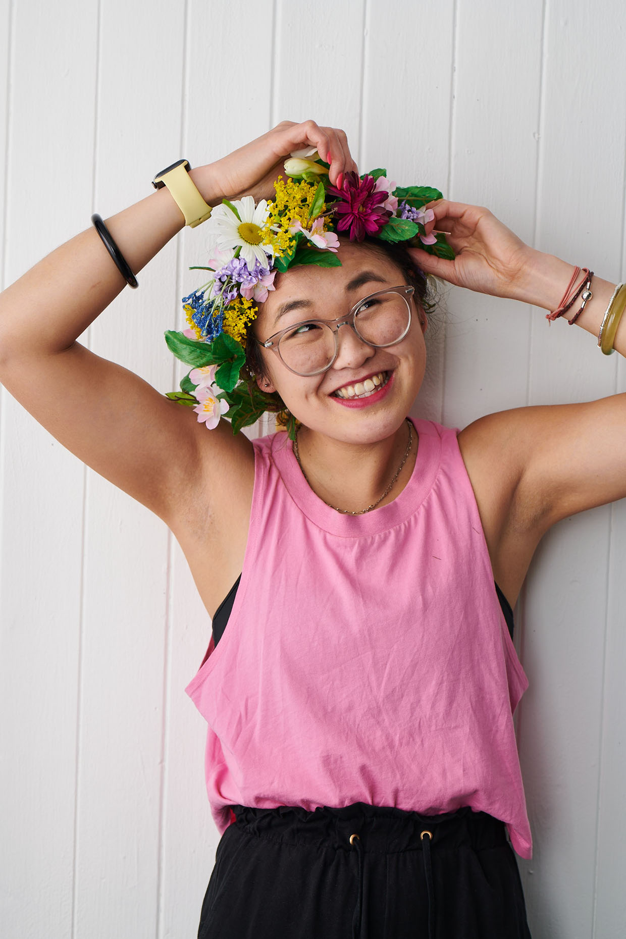 How to make a flower crown tutorial