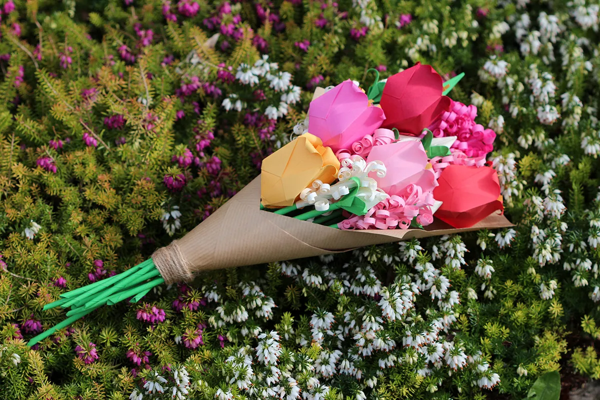 Origami-Flower-Bouquet