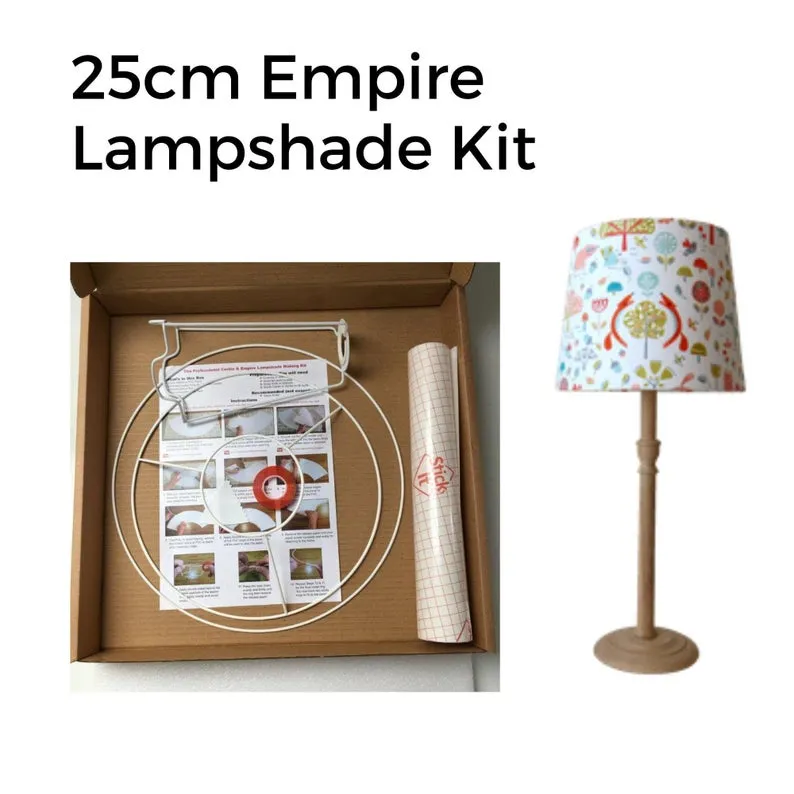 How To Make a Cross Stitch Lampshade Tutorial - Hannah Hand Makes