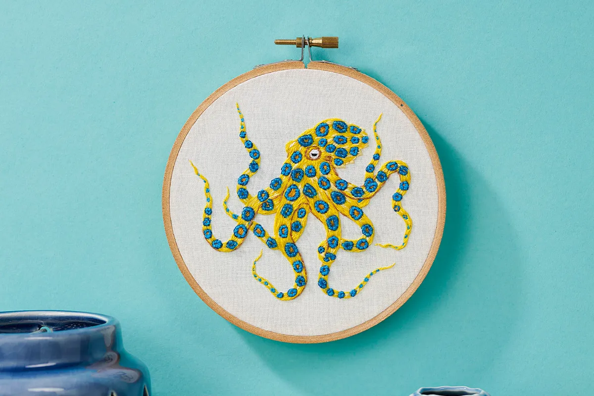 octopus embroidery pattern