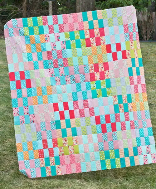 Jelly Roll Stash Buster quilt pattern