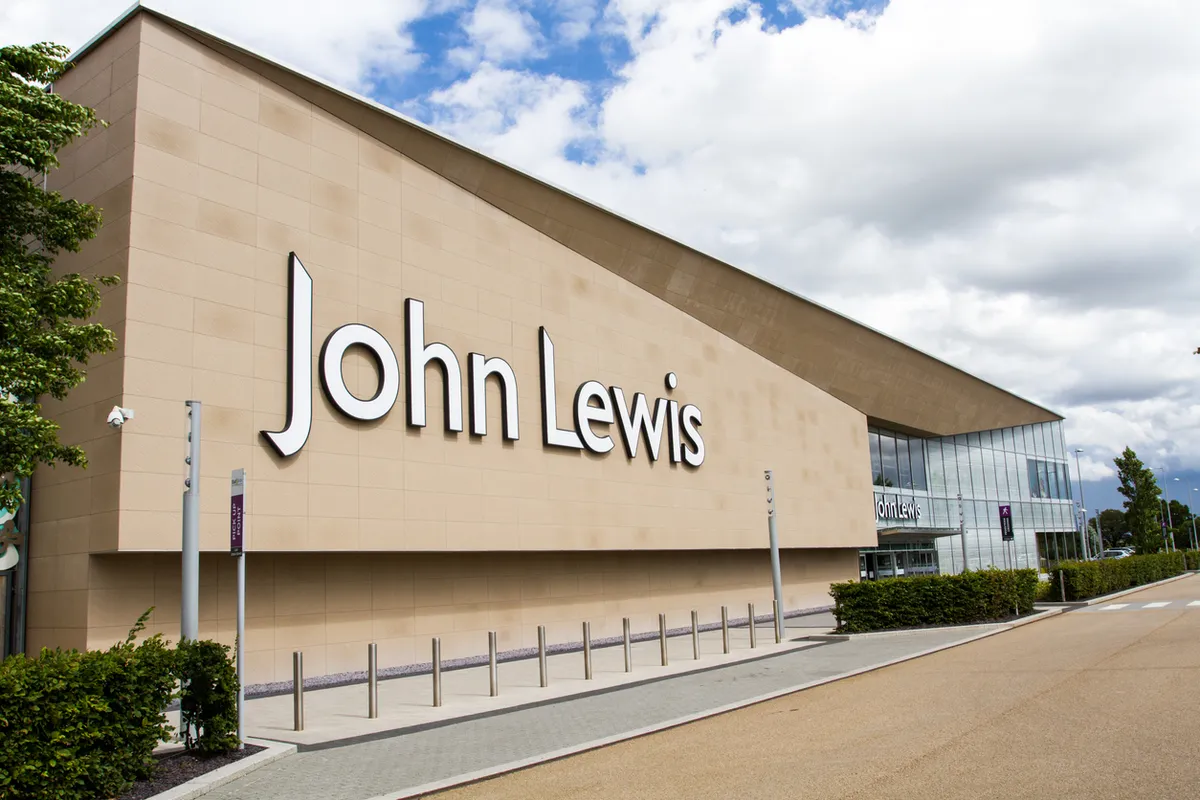 Clifton Moor, York, UK - August 1, 2017. A large, out of town John Lewis superstore which is a British, Omni Channel retailer on the outskirts of York, UK.