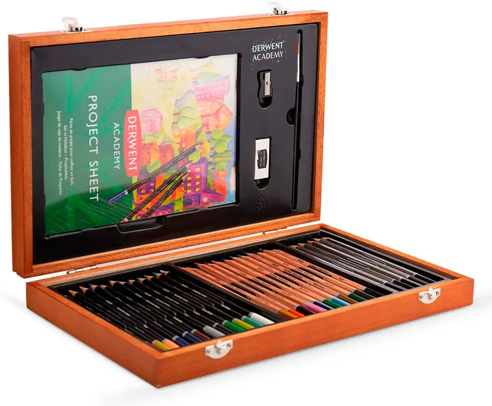 Derwent colouring and sketching set