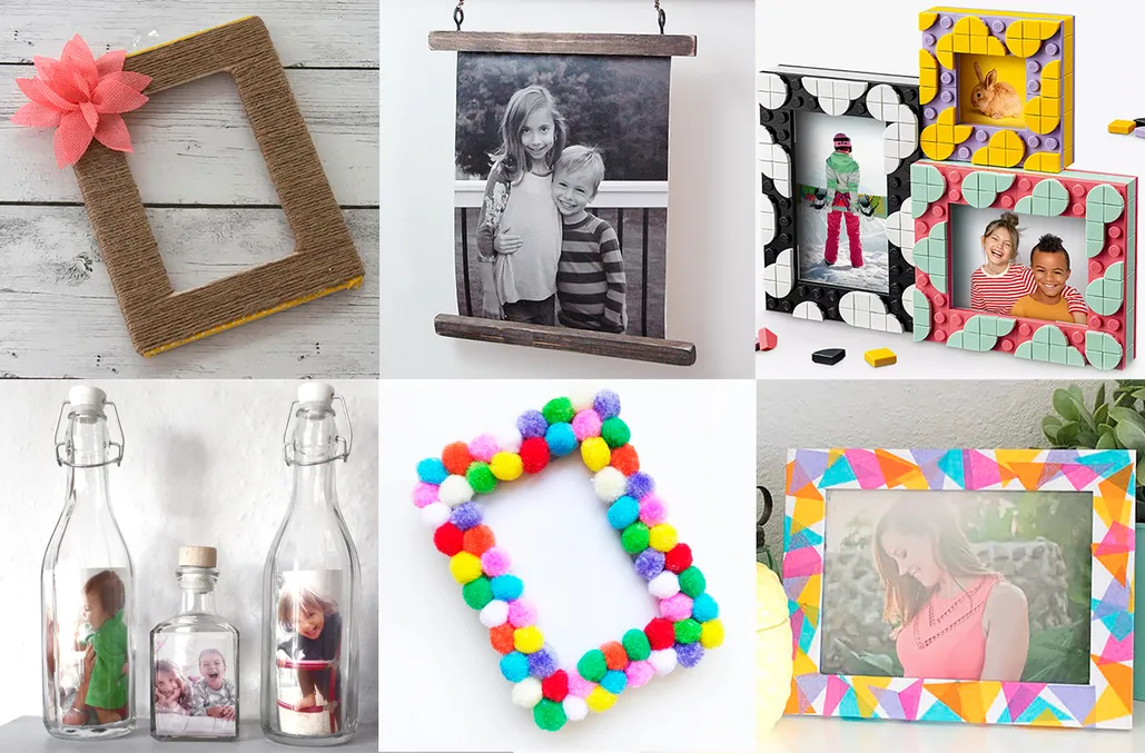 21 DIY picture frame ideas - Gathered