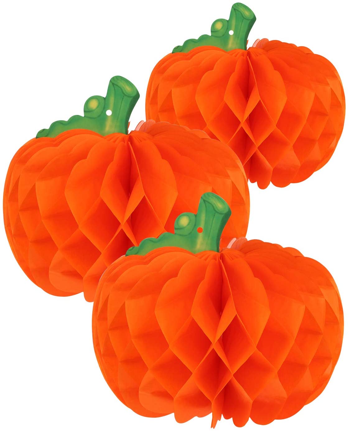 Honeycomb paper pumpkins – Amazon