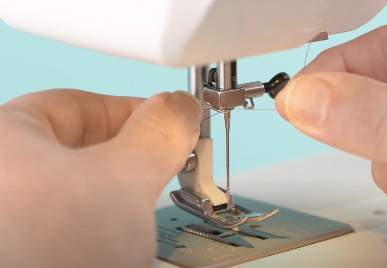 How to thread a sewing machine step 5
