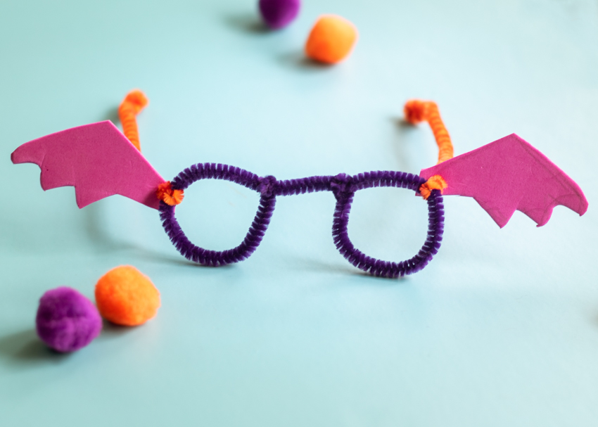 👓 How to Make EASY Pipe Cleaner Glasses Craft