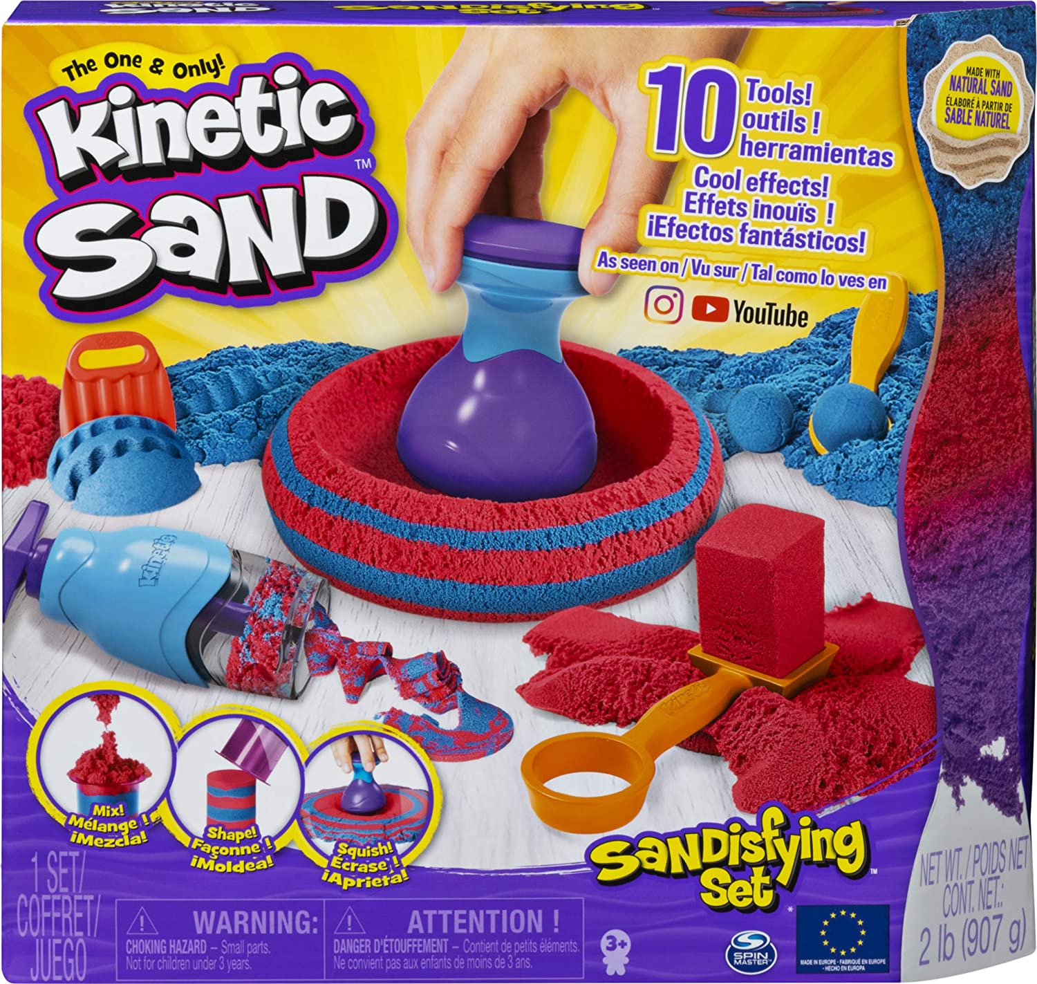 Sandisfying Kinetic Sand Kit