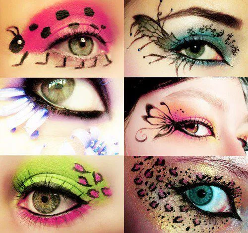 Halloween eye makeup ideas easy halloween face paint ideas