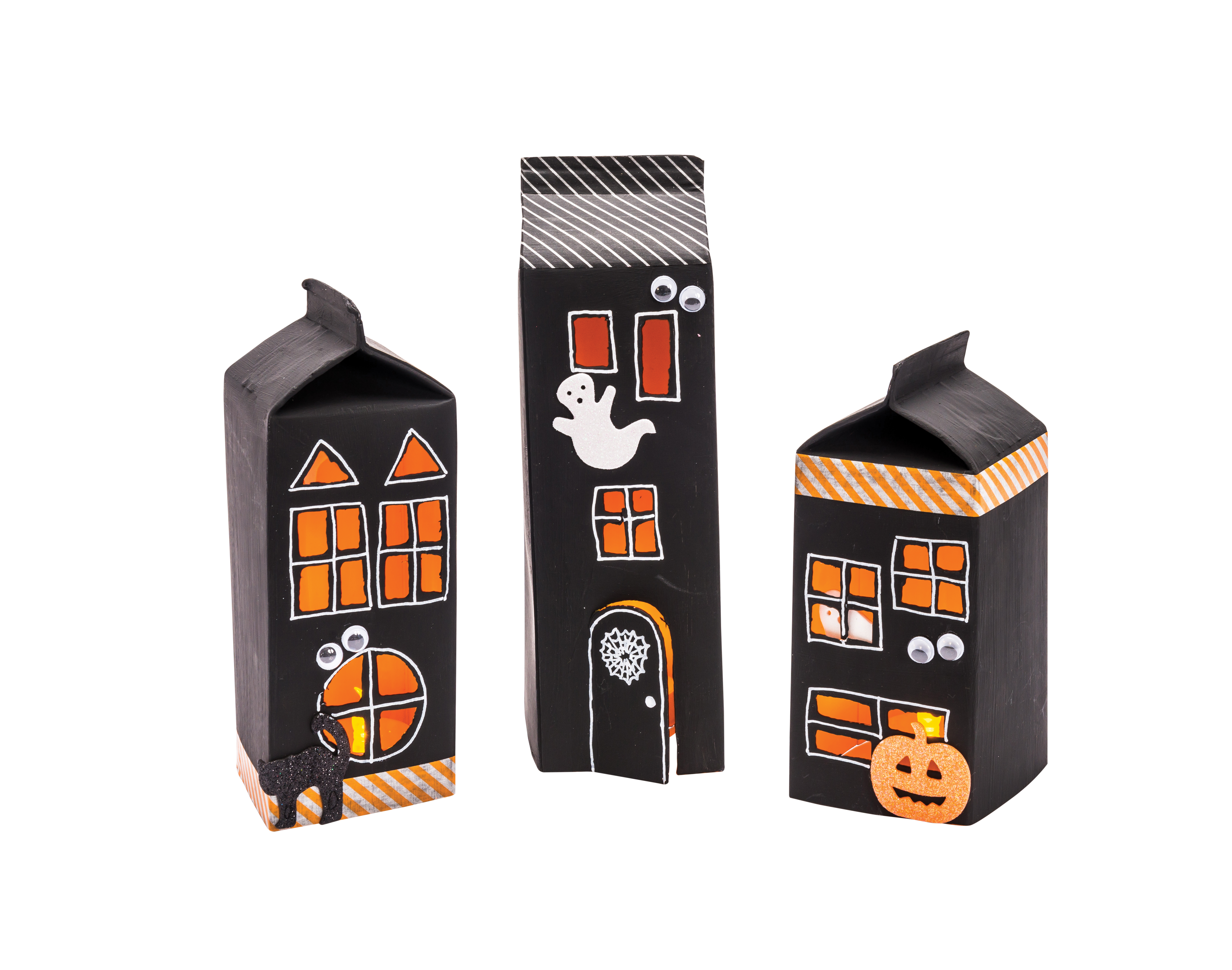 Haunted house papercraft