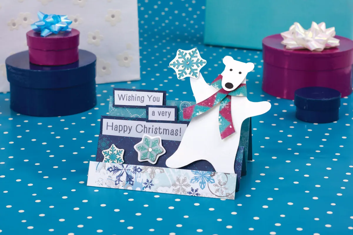 How to make a DIY polar bear card