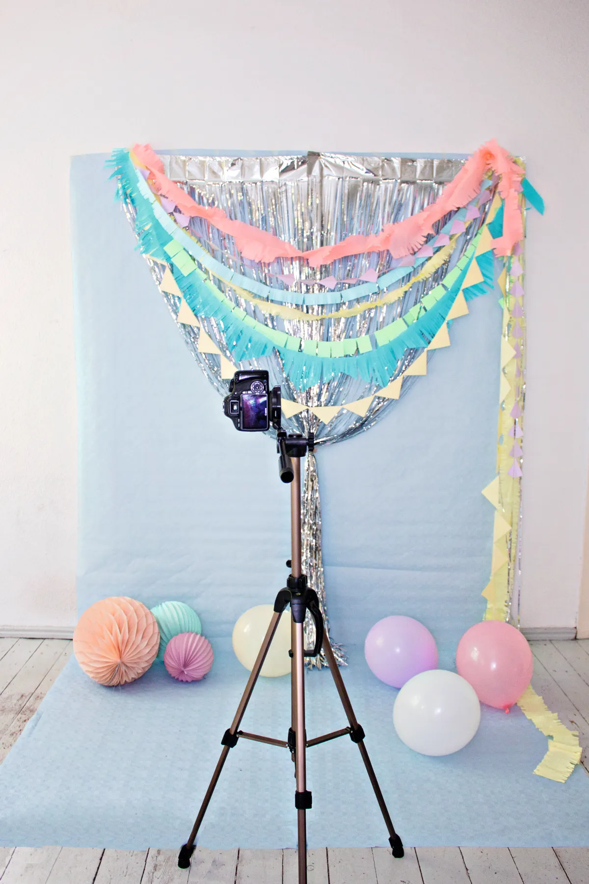 How to make a photo booth backdrop