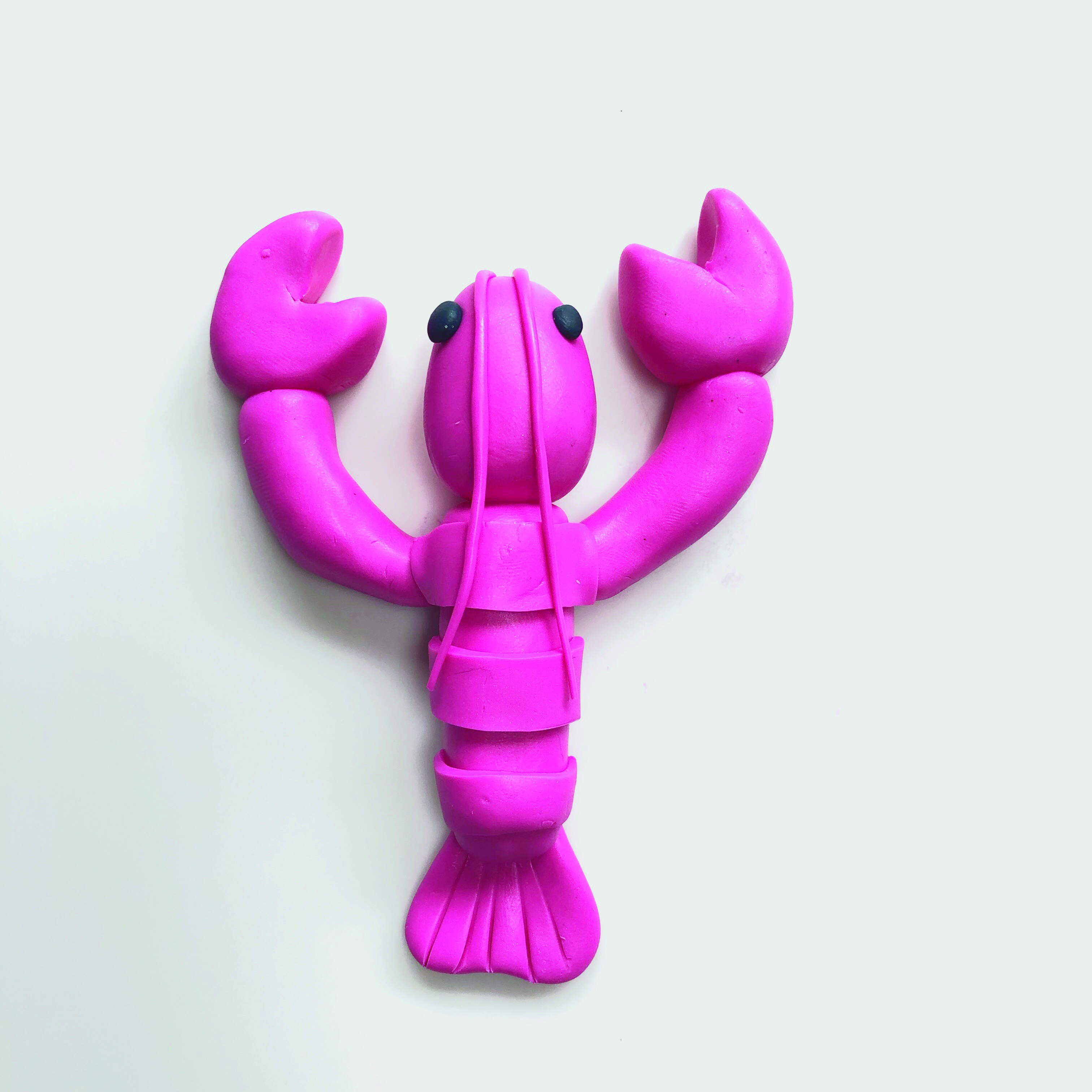 How to make air dry clay Christmas decorations Lobster - STEP 4